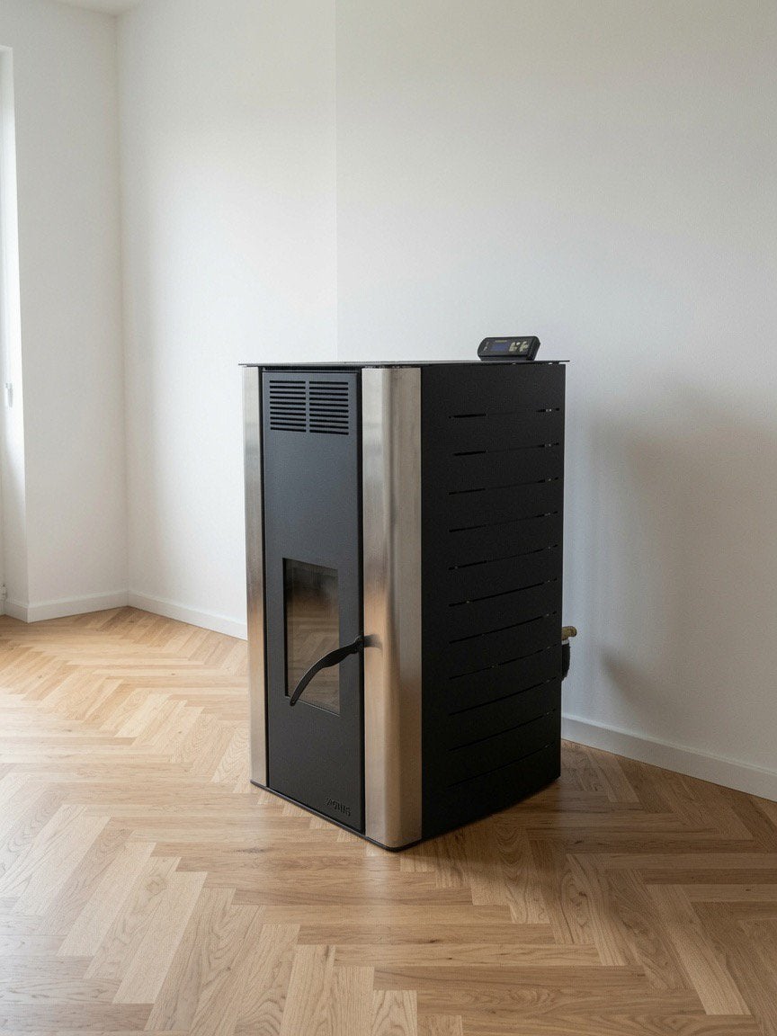 K-Stove Saphire CV-Pelletkachel (20.3 kW) – Als nieuw!, Huis en Inrichting, Kachels, Ophalen, Overige brandstoffen, Zo goed als nieuw