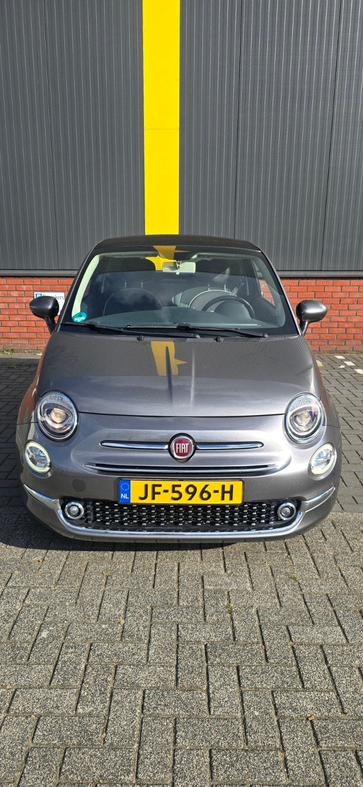 Fiat 500C 0.9 80pk Turbo Twinair 2016 Grijs