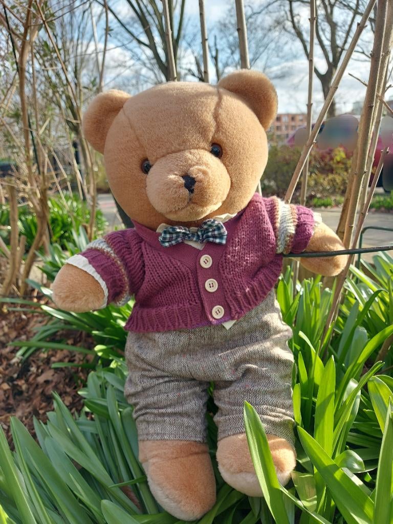 Bob de Beer (Bijenkorf original), Verzamelen, Beren en Cherished Teddies, Ophalen of Verzenden, Gebruikt, Stoffen beer, Overige merken