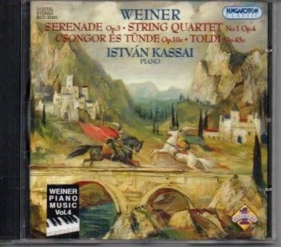 Weiner: Pianowerken / Istvan Kassai, Ophalen of Verzenden, Modernisme tot heden, Zo goed als nieuw, Kamermuziek