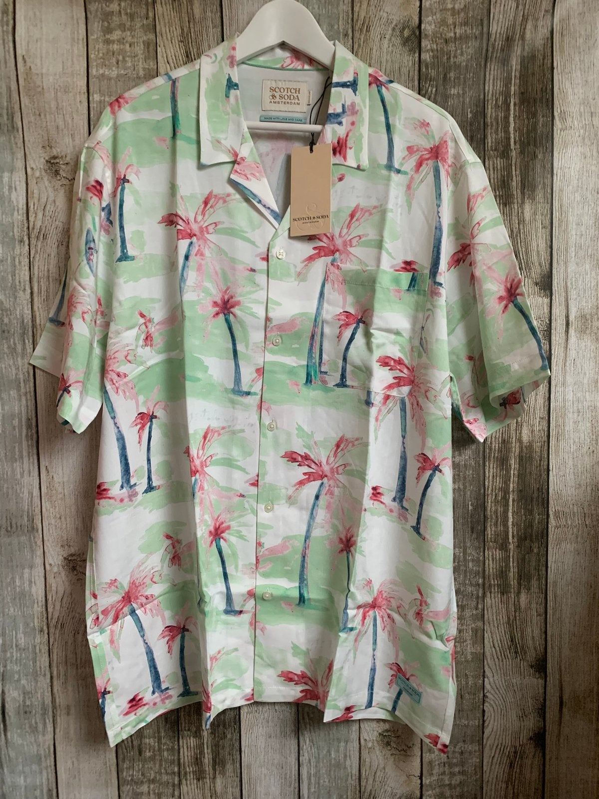 Super mooi nieuw Hawaï overhemd van Scotch&Soda (Maat XXL), Nieuw, Overige halswijdtes, Scotch & Soda, Meerkleurig