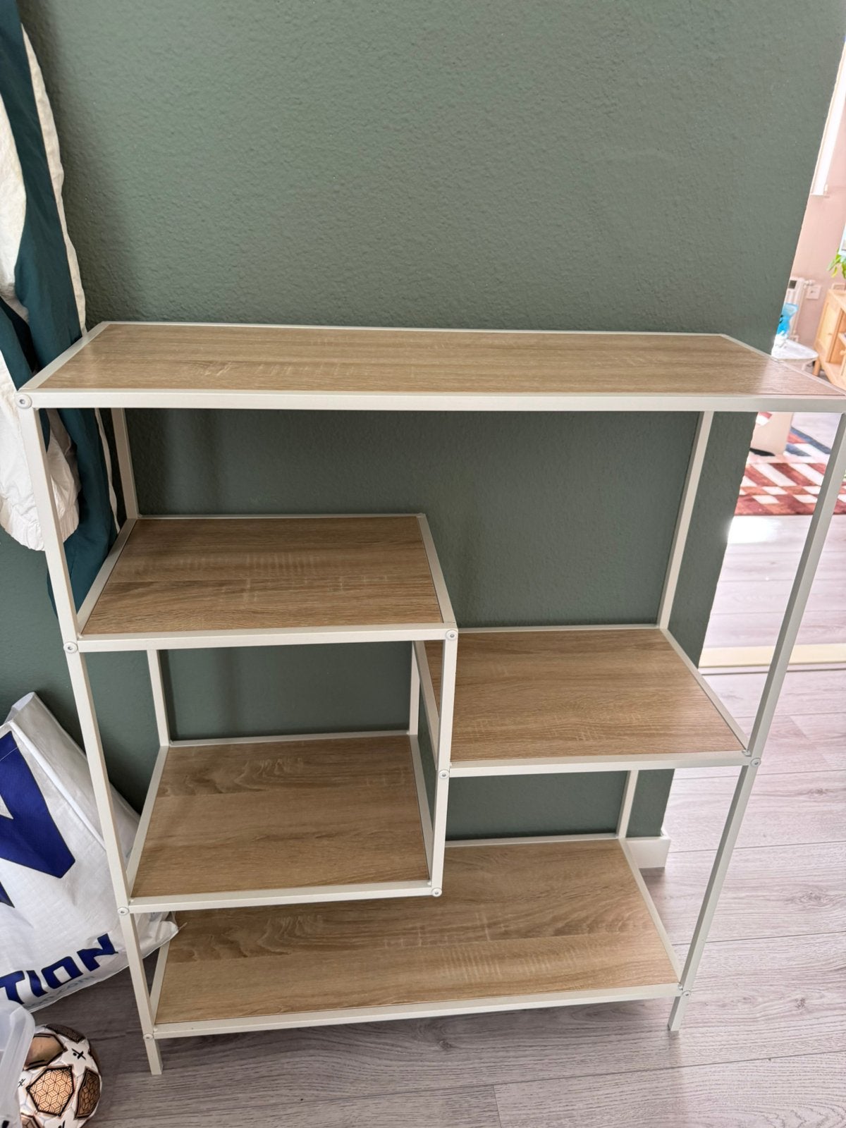 Wandkast wit hout