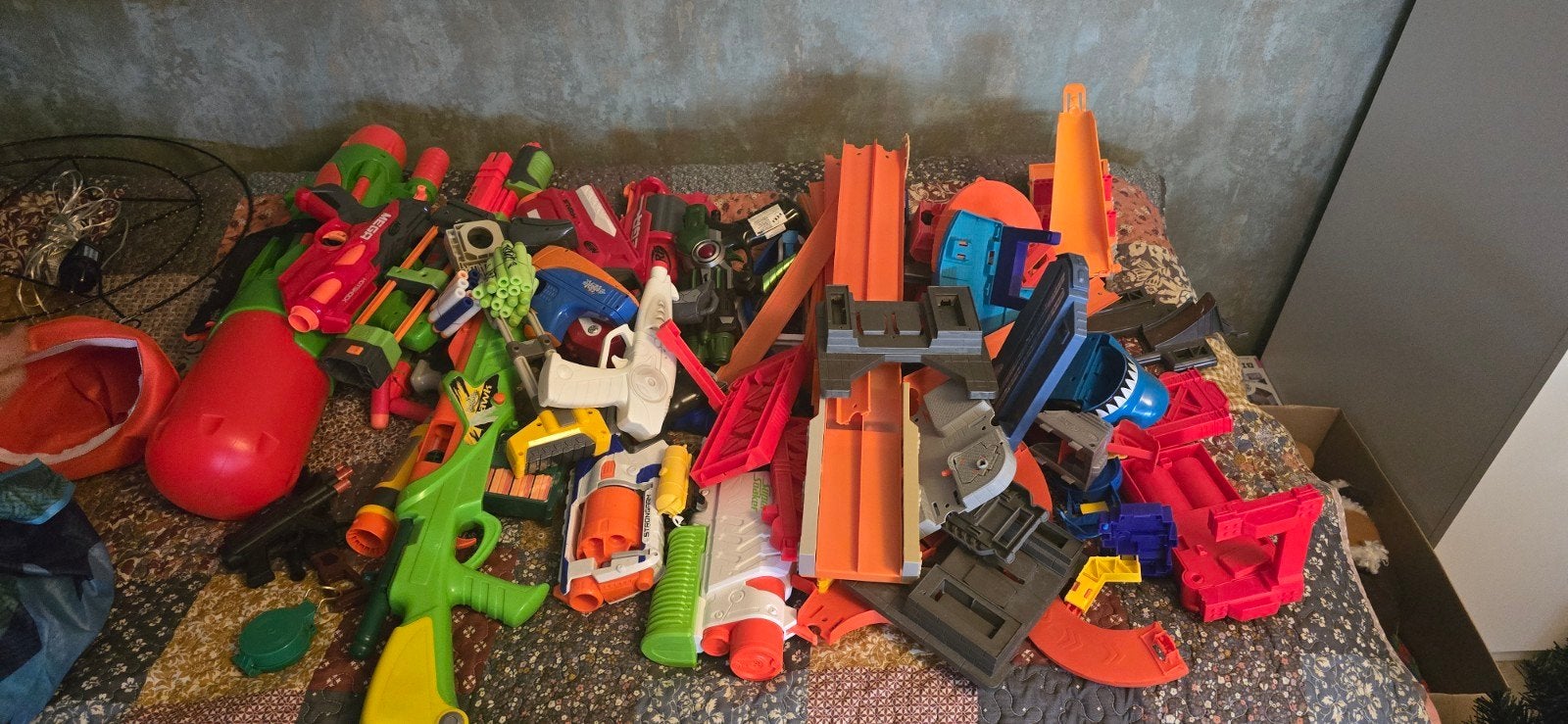 Grote partij speelgoed: Nerf, Hot Wheels en meer!, Ophalen, Gebruikt, Jongen of Meisje, Onbekend