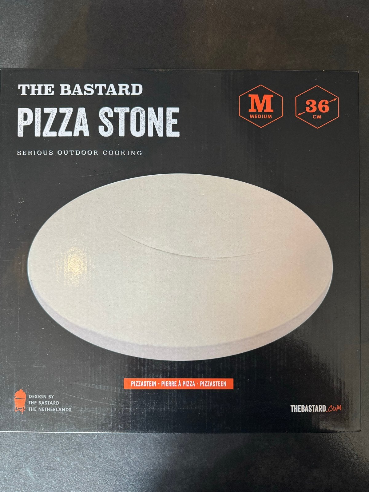 The Bastard Pizzasteen Medium 36cm Nieuw in Doos, Ophalen of Verzenden, Nieuw