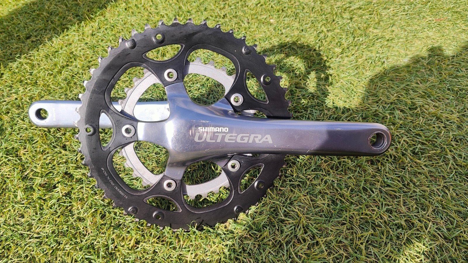Shimano Ultegra FC-6650 Crankstel 175mm 50/34, Crankstel of Pedalen, Gebruikt, Ophalen of Verzenden, Aluminium