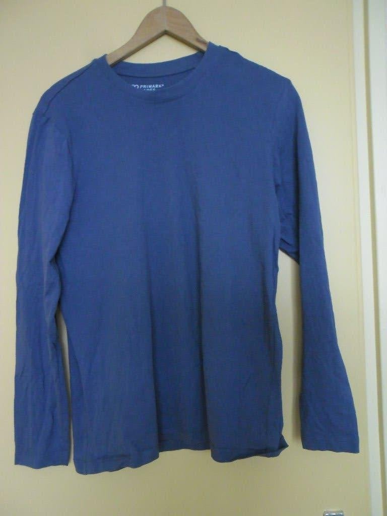 z.g.a,n. jongens shirt Maat S, Blauw, Ophalen of Verzenden, Zo goed als nieuw, Maat 46 (S) of kleiner