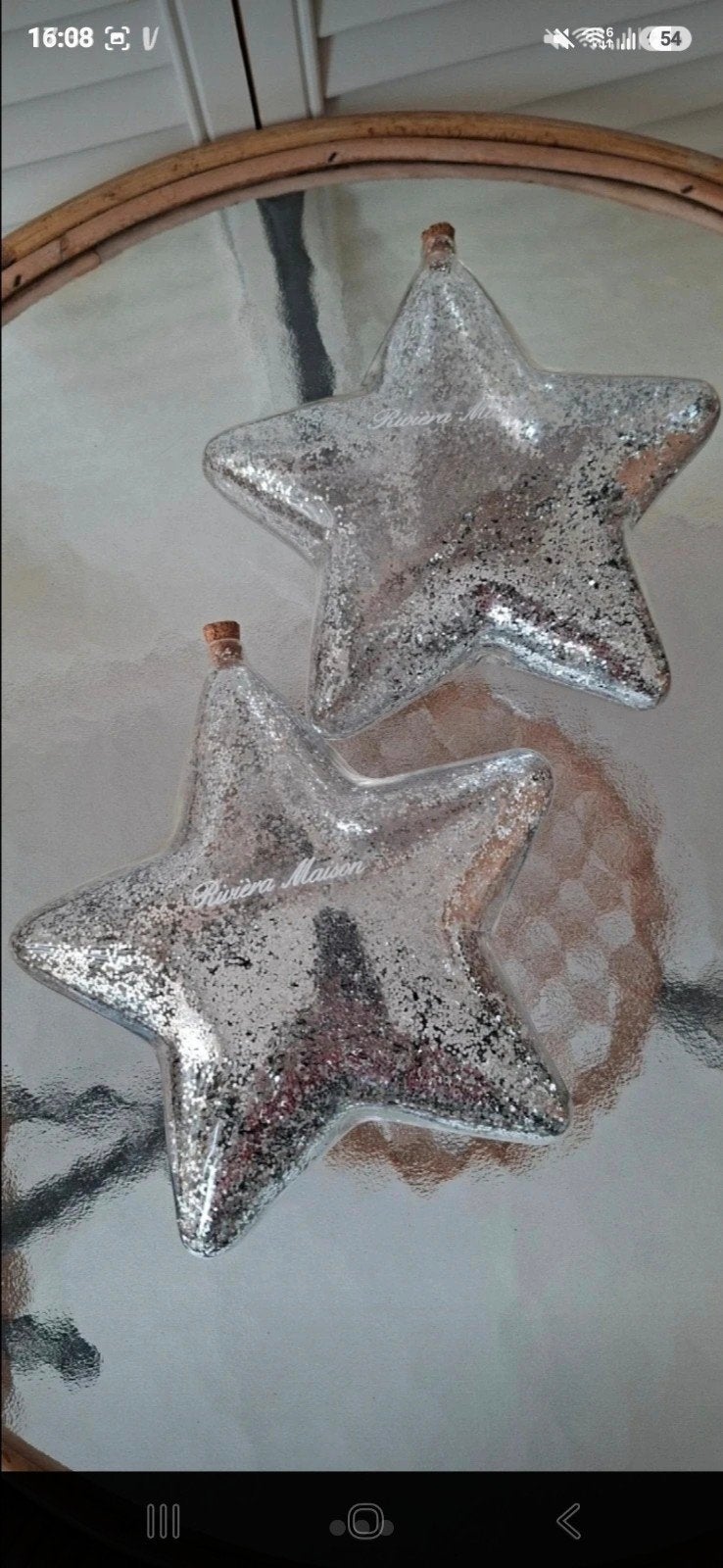 2x Rivièra Maison Big Star 17x17, Ophalen of Verzenden, Zo goed als nieuw