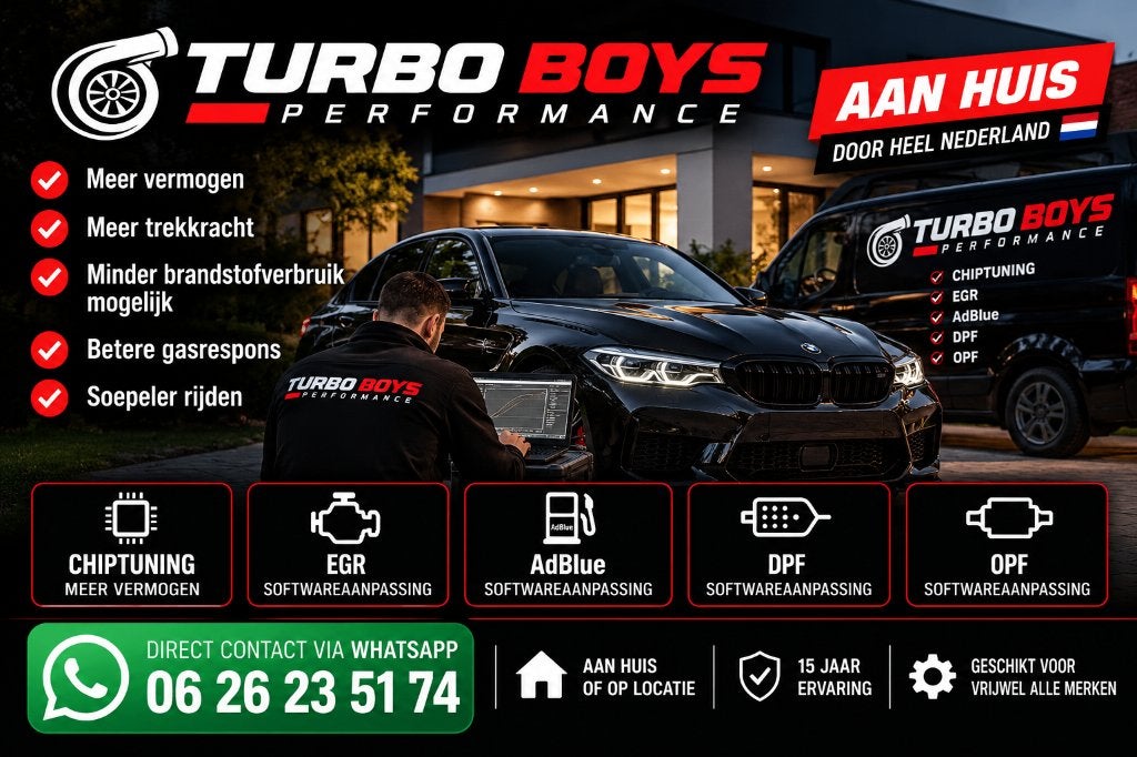 Chiptuning op maat, EGR, AdBlue, DPF & OPF aan huis NL, Ophalen of Verzenden