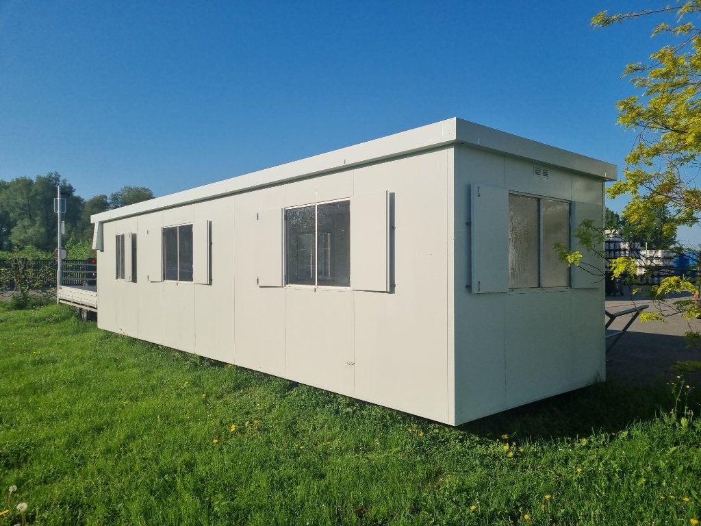 Directiekeet Bouwkeet 10,5 x 2,90 Toilet Keuken, Ophalen