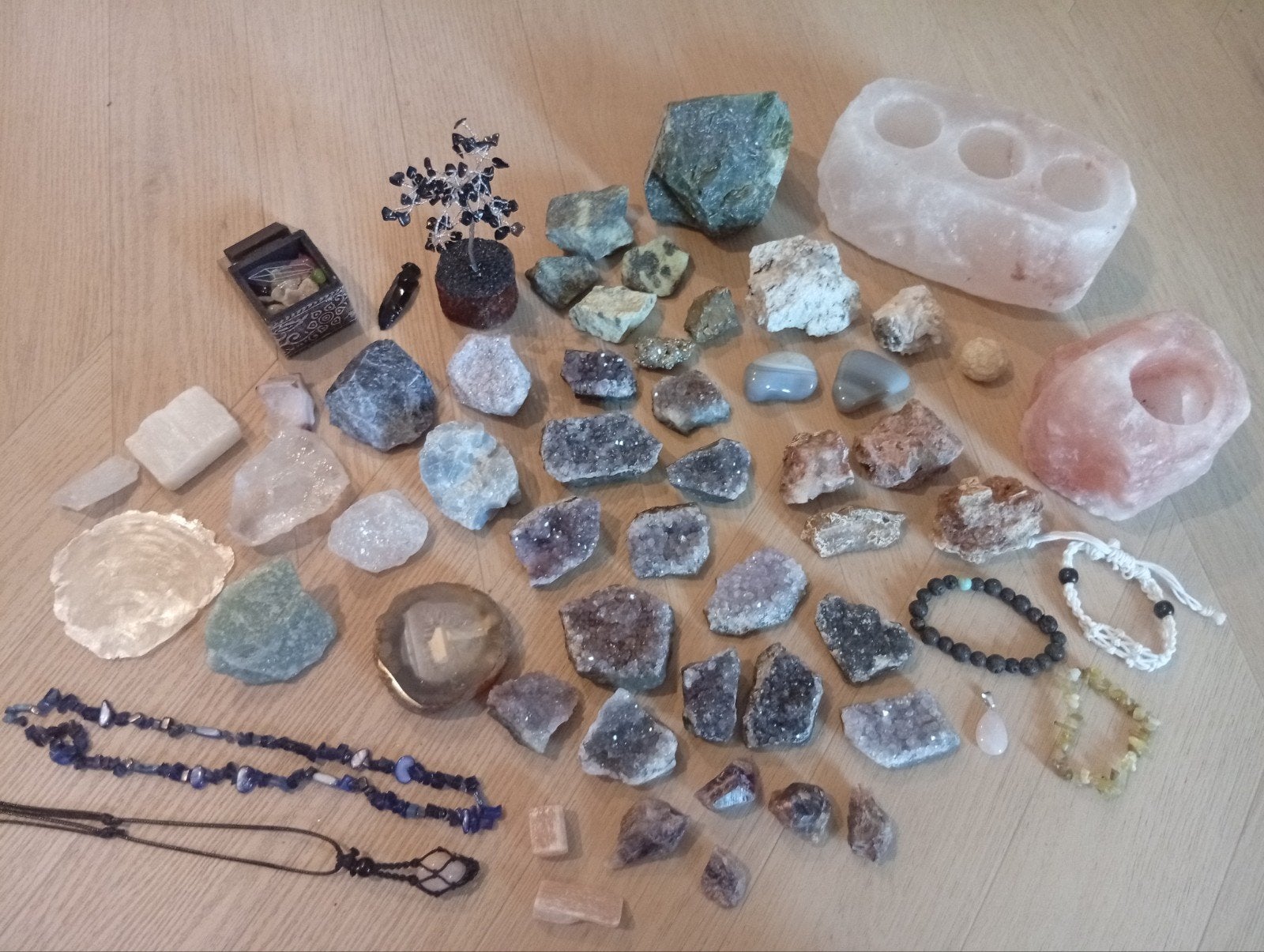 Grote collectie mineralen en edelstenen, Ophalen of Verzenden, Mineraal