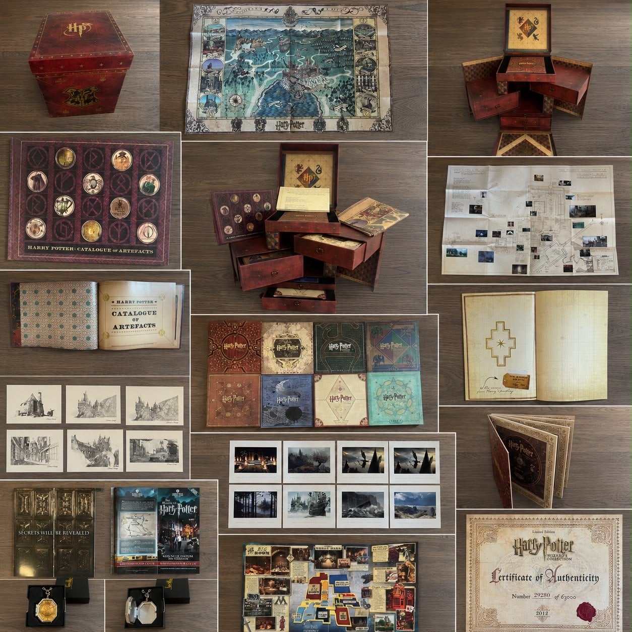 Harry Potter Artefacten Collectie - Limited Edition, Ophalen, Zo goed als nieuw, Boek of Poster