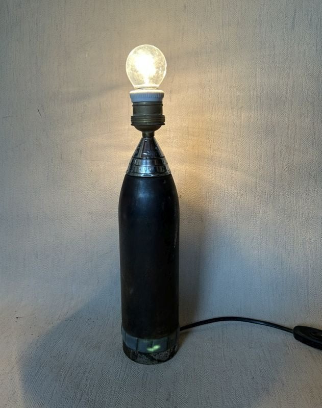 wo1 - Trench Art - 7,6 cm Leichter Minenwerfer - LEEG, Ophalen of Verzenden, Landmacht, Duitsland, Kunstobject