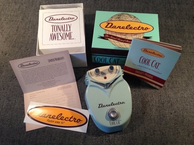 Danelectro Chorus Cool Cat, Ophalen of Verzenden, Zo goed als nieuw, Solid body, Overige merken