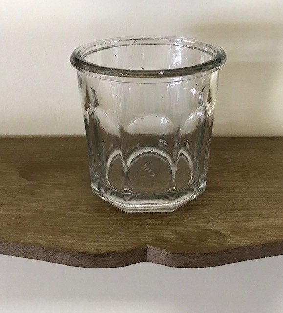 Antieke Franse confiture pot jampot kristalglas, Ophalen of Verzenden