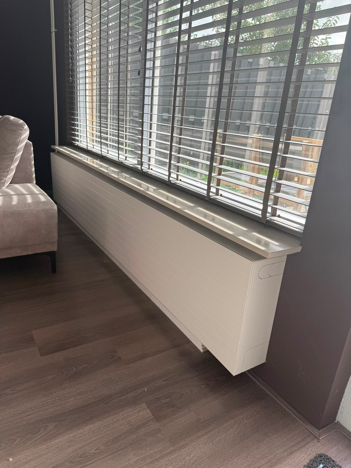 Sentimo radiator ombouw 265x45x16cm - Dubbele radiator, Ophalen, 30 tot 80 cm, Radiator, 150 cm of meer