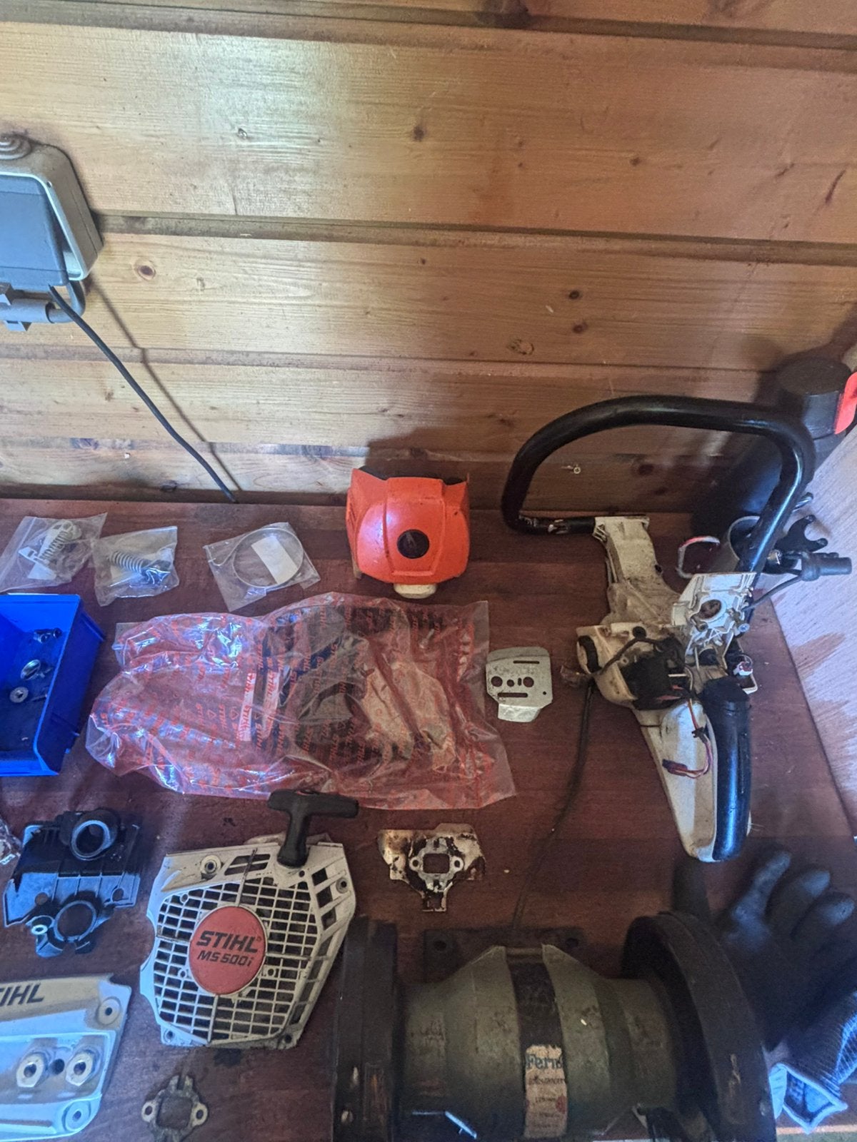 Stihl MS500i in onderdelen, Ophalen of Verzenden, Gebruikt