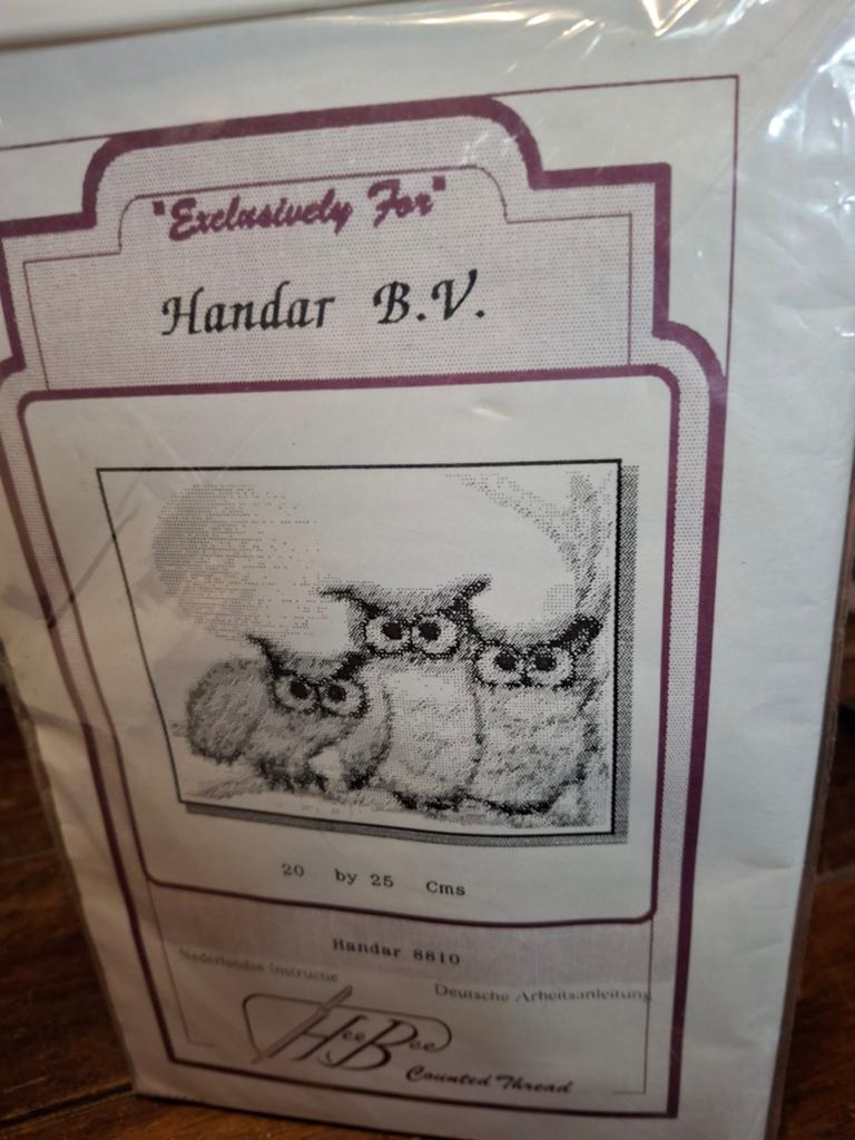 Uiltjes, Ophalen of Verzenden, Nieuw, Borduurpakket