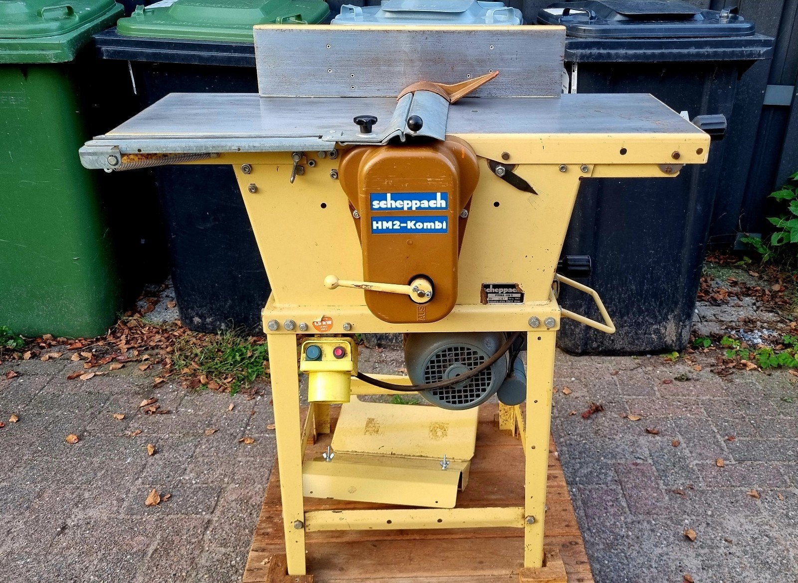 scheppach hm2 combi 230v met lbe 16 langgatboor, Ophalen, Zo goed als nieuw