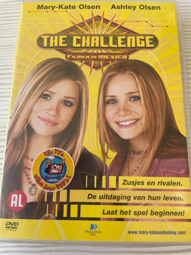 Mary-Kate & Ashley Olsen: The Challenge DVD, Cd's en Dvd's, Alle leeftijden, Ophalen of Verzenden, Gebruikt