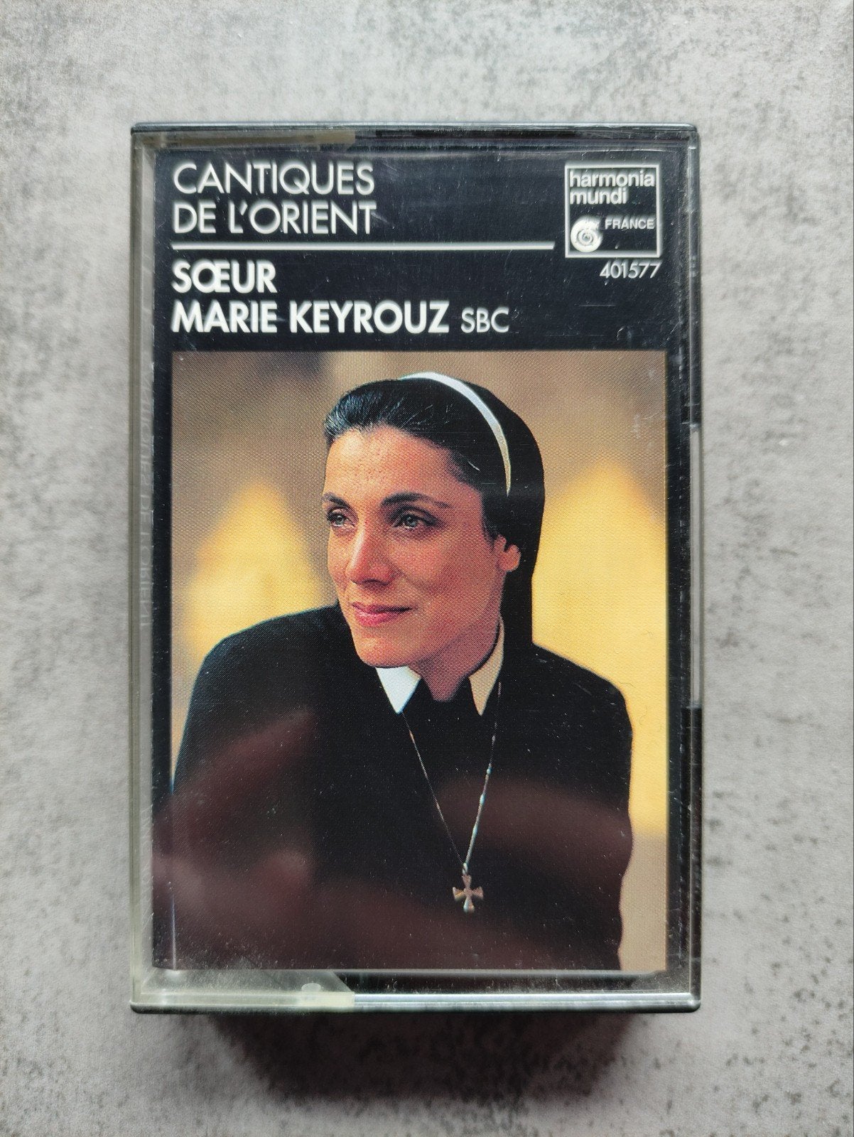 Soeur marie keyrouz, Cd's en Dvd's, Cassettebandjes, Ophalen of Verzenden, Zo goed als nieuw, 1 bandje