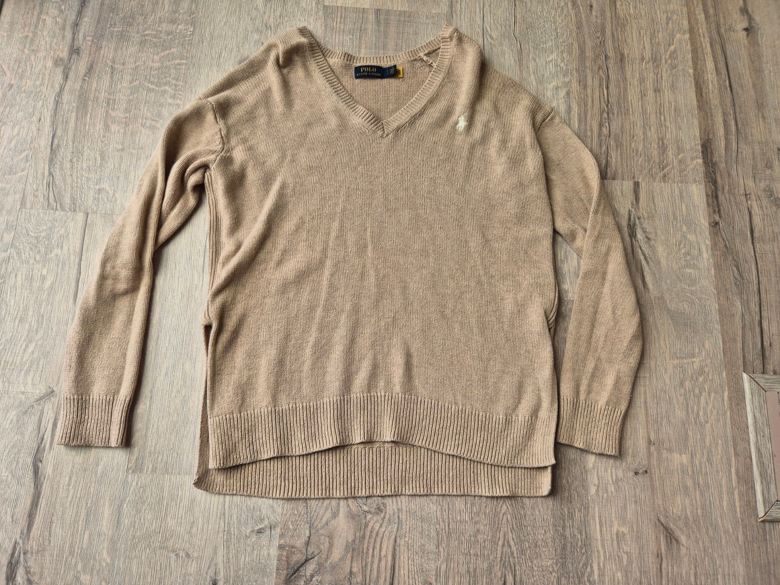 Ralph lauren trui maat S, Kleding | Dames, Truien en Vesten, Beige, Ophalen of Verzenden, Zo goed als nieuw, Ralph Lauren