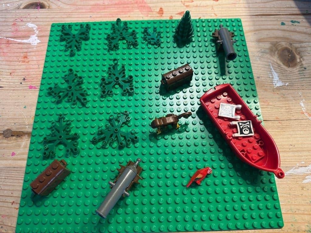 LEGO Piraten - 13 minifiguren + accessoires, Gebruikt, Lego, Minifiguur, Inclusief minifiguren