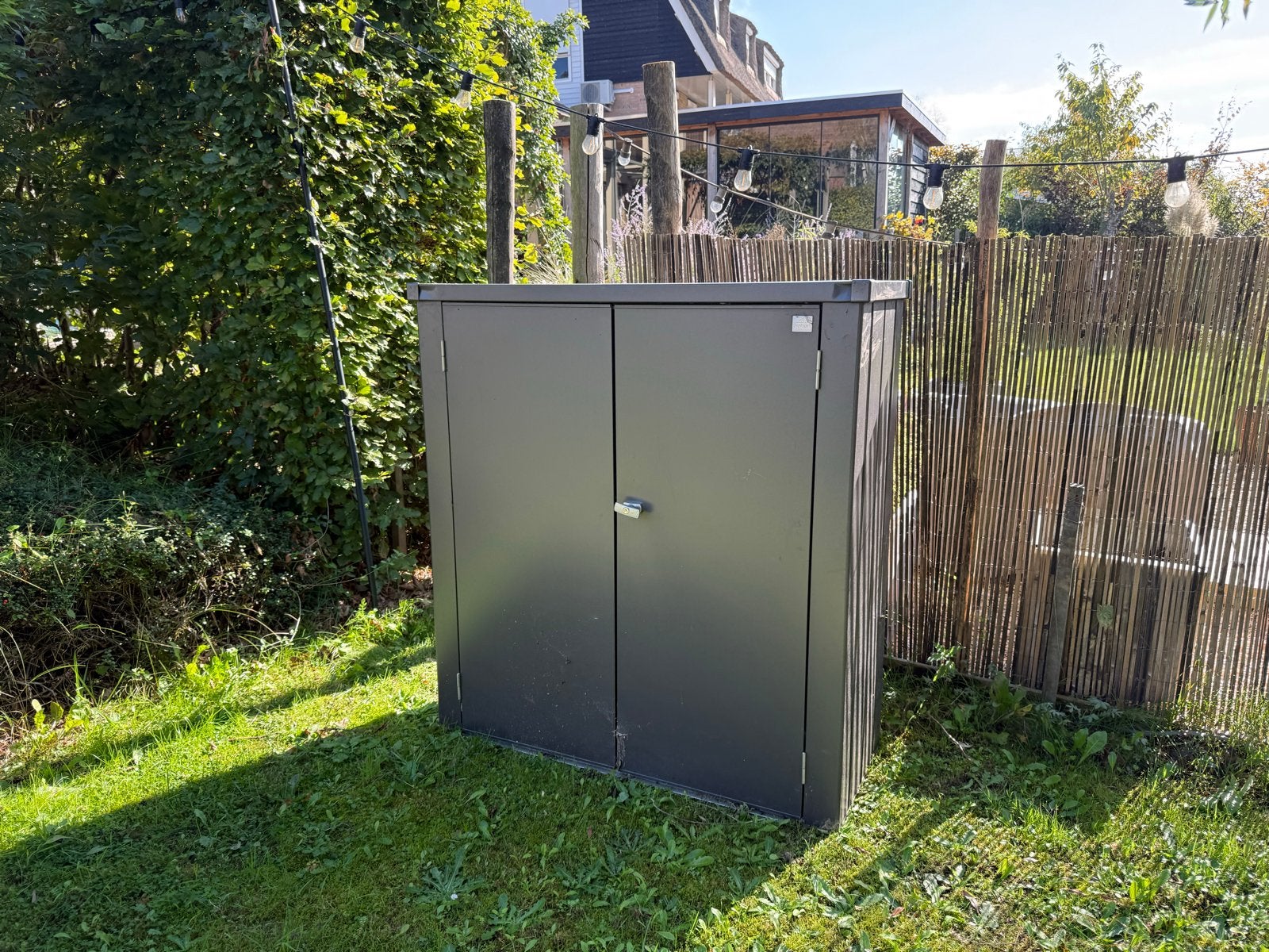 Biohort terraskast romeo, Ophalen, Gebruikt, Metaal, Overige typen