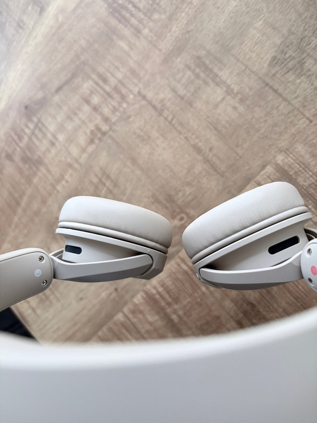 Sony koptelefoon, Beige, On-ear, Ophalen of Verzenden, Zo goed als nieuw