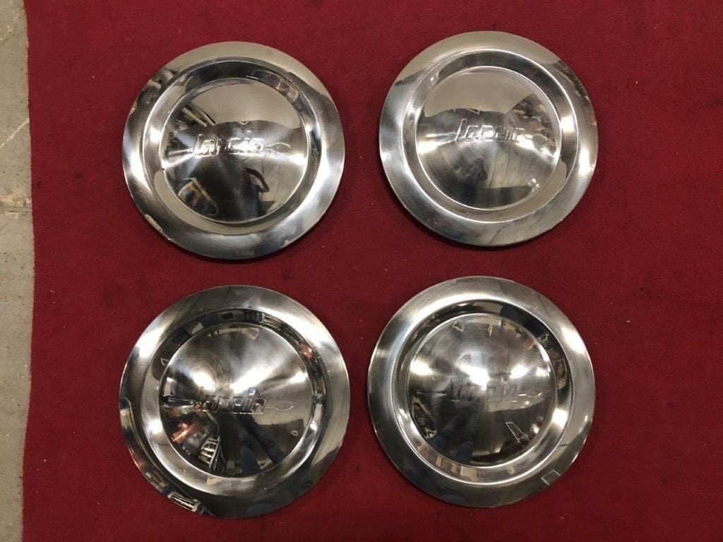 Lancia Flaminia set wieldoppen, Gebruikt, -, -, Ophalen of Verzenden