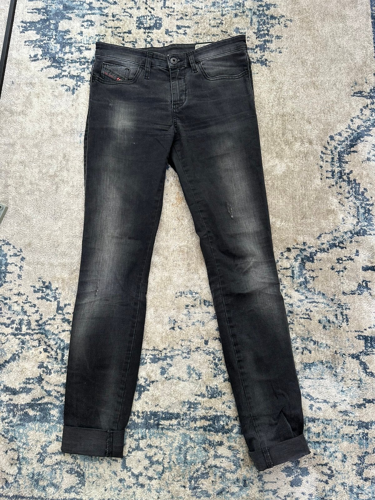 Nieuwe zwart grijze skinny jeans diesel maat 26, Ophalen of Verzenden, Nieuw, Grijs, W27 (confectie 34) of kleiner