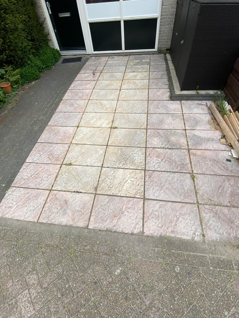 GRATIS tegels 60x40 cm, Ophalen, Zo goed als nieuw, Beton, Terrastegels