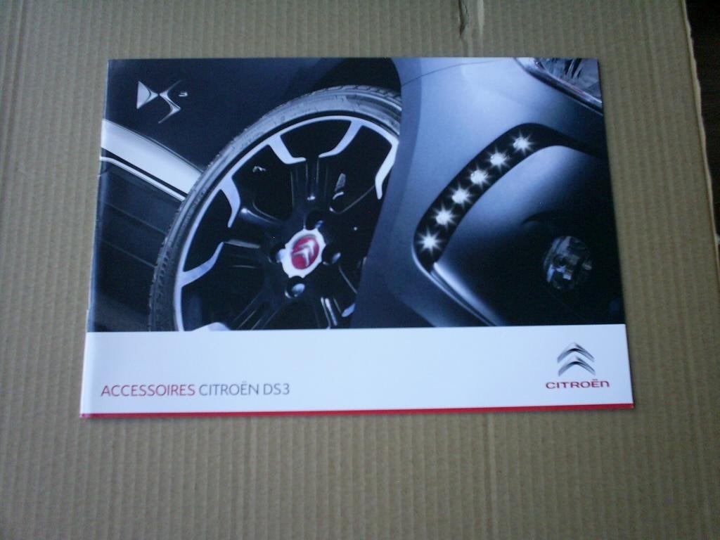 Citroen DS 3 Accessoires 2013 20 pag., Boeken, Verzenden, Zo goed als nieuw, Citroën