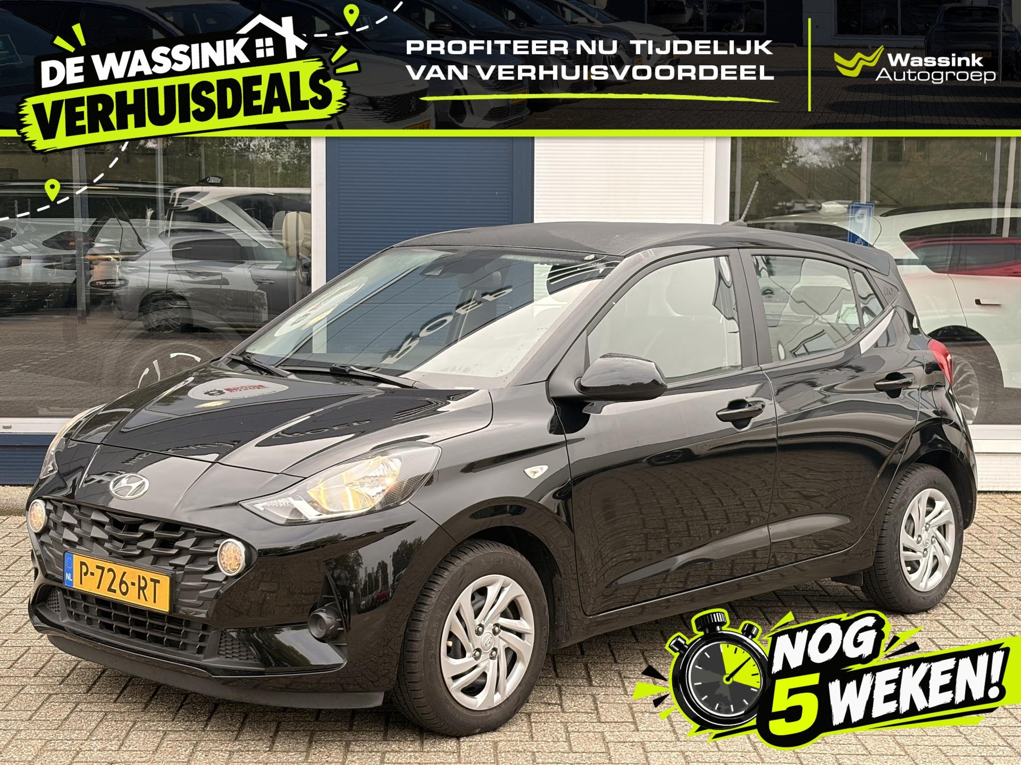 Hyundai i10 1.0 Comfort | All Season Banden | Apple Carplay, Voorwielaandrijving, Stof, Gebruikt, 899 kg