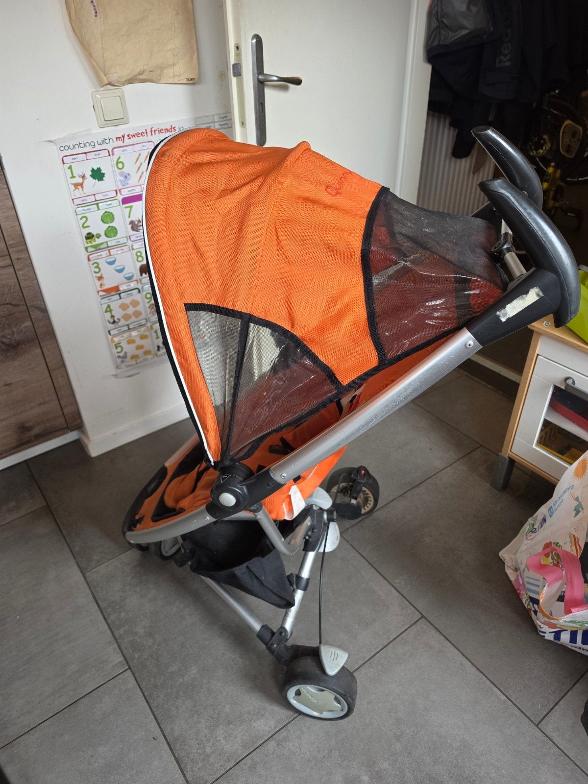 Quinny Buggy - Opvouwbaar en Makkelijk voor op Reis, Ophalen, Gebruikt, Quinny, Zonnekap