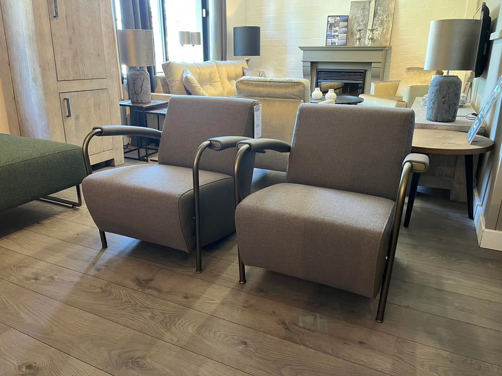 Leolux Scylla ploegstof ploegwool, Huis en Inrichting, Fauteuils, 75 tot 100 cm, Ophalen of Verzenden, Zo goed als nieuw, 75 tot 100 cm