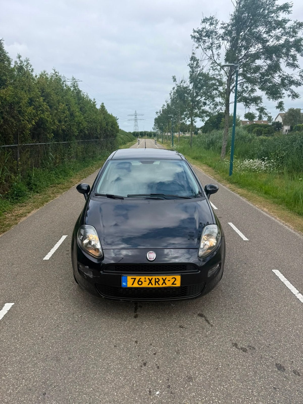 Fiat Punto 0.9 Twinair 85 5-D 2012 Zwart, Voorwielaandrijving, Euro 5, Stof, Zwart