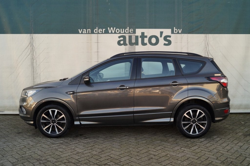 Ford Kuga 1.5 EcoBoost 120pk ST Line -NAVI-ECC-PDC-, Auto's, Automatische klimaatregeling, Euro 6, 4 cilinders, Origineel Nederlands
