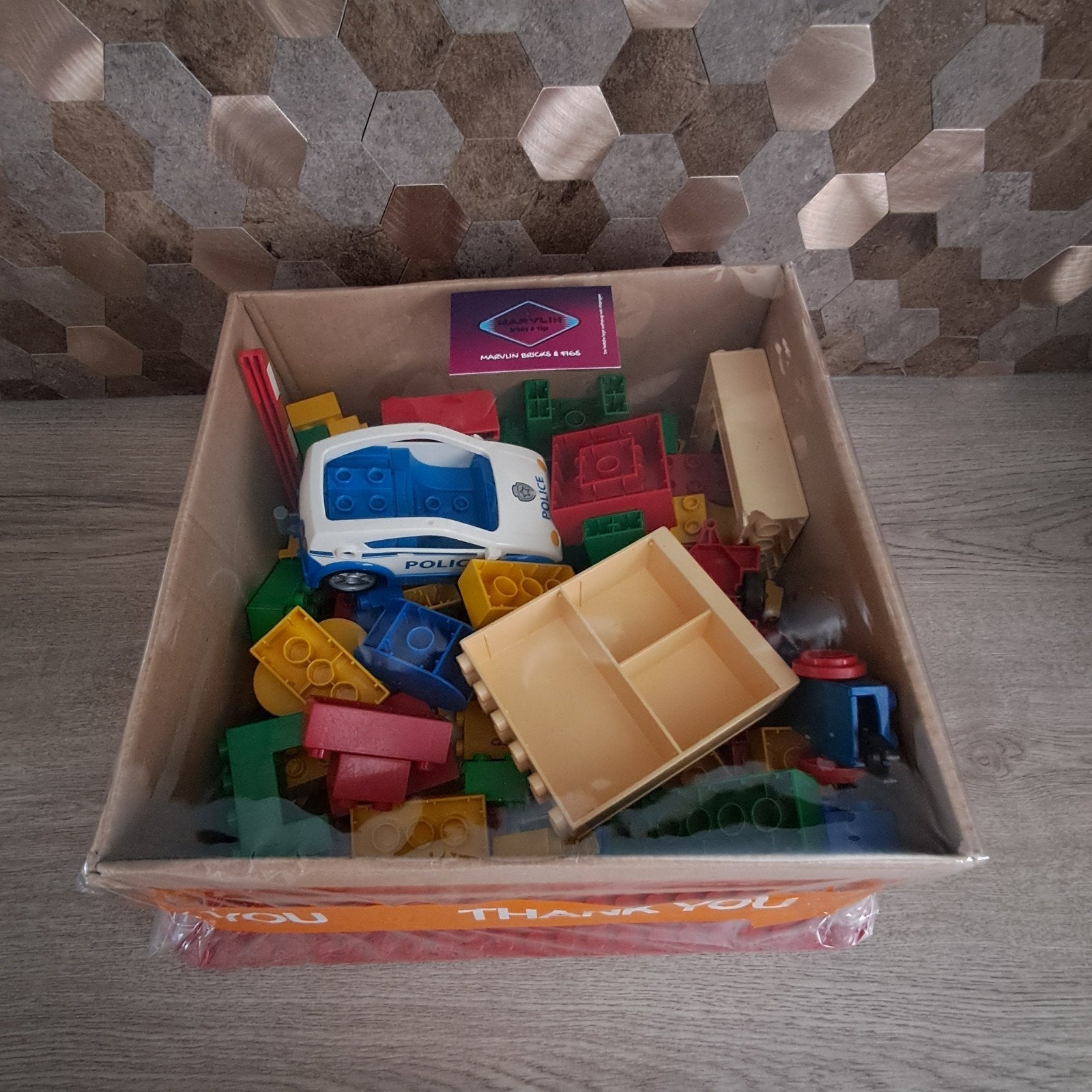 Restpartij DUPLO met bouwplaat, Lego, Gebruikt, Overige thema's, Legoland 1, Amsterdam