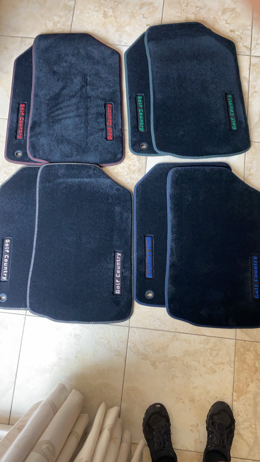 Golf Country automatten set - Nieuwstaat, Auto diversen, Automatten, Ophalen, Nieuw