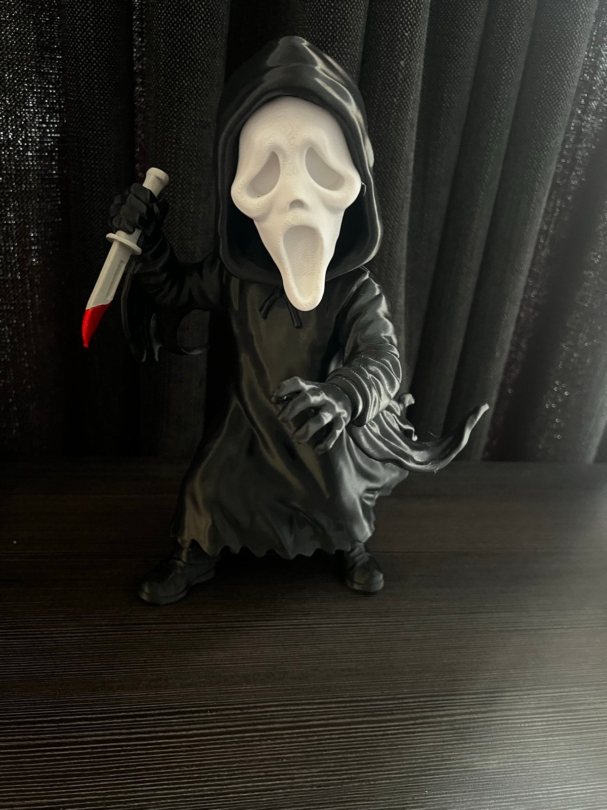 Scream Ghostface Figuur - Horror Film Decoratie, Ophalen of Verzenden, Zo goed als nieuw