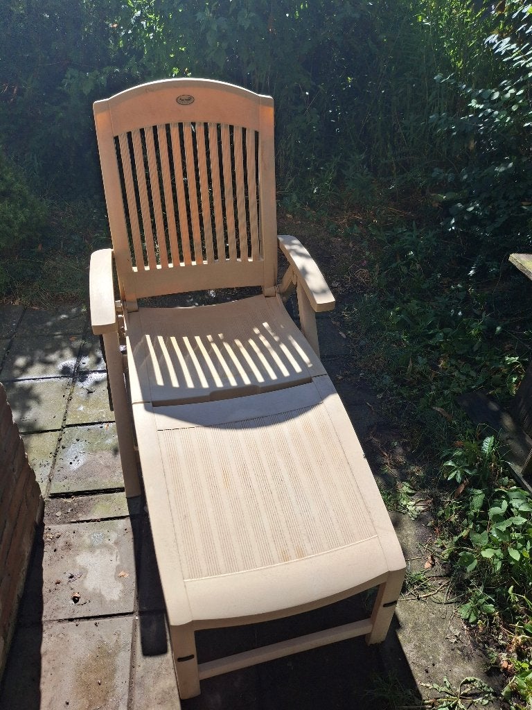 Hartman ligstoel ruil voor een zak drop, Tuin en Terras, Ophalen, Gebruikt, Kunststof