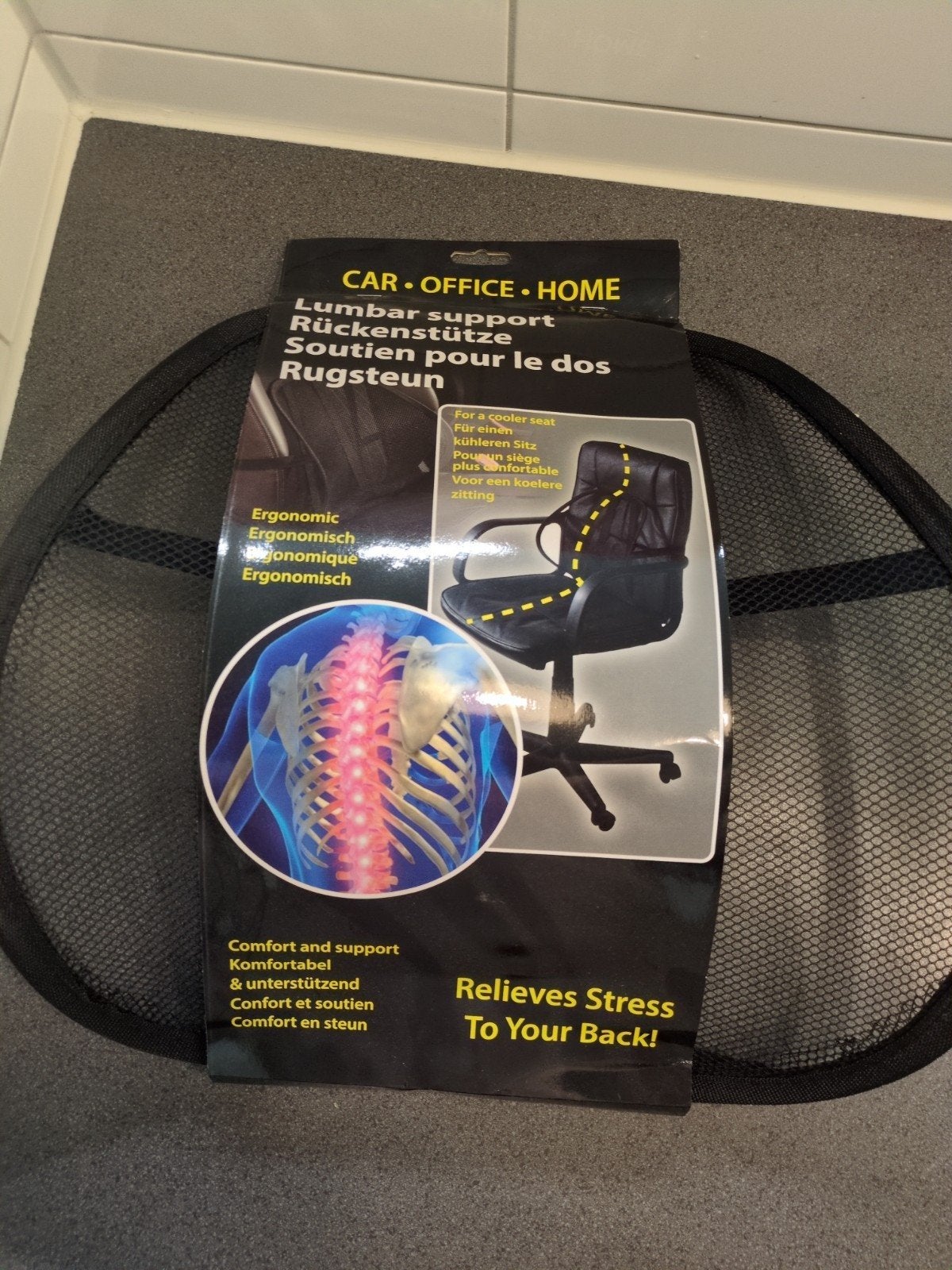 Ergonomische Rugsteun voor Auto, Kantoor & Thuis Nieuw, Ophalen of Verzenden, Nieuw
