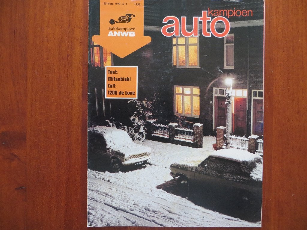 Autokampioen 2 1979 Mitsubishi Colt 1200 de Luxe, Van Doorne, Ophalen of Verzenden, Nieuw, Mitsubishi