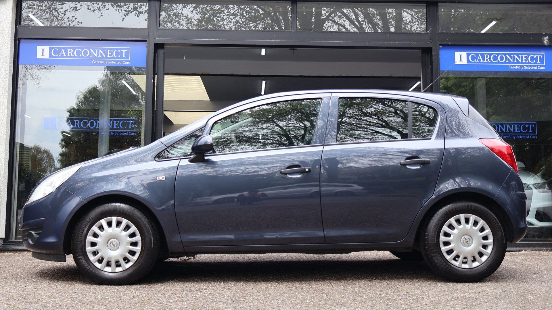 Opel Corsa 1.2-16V Selection 80pk|5drs|AUX|APK|Nette auto, Voorwielaandrijving, Stof, Gebruikt, Zwart