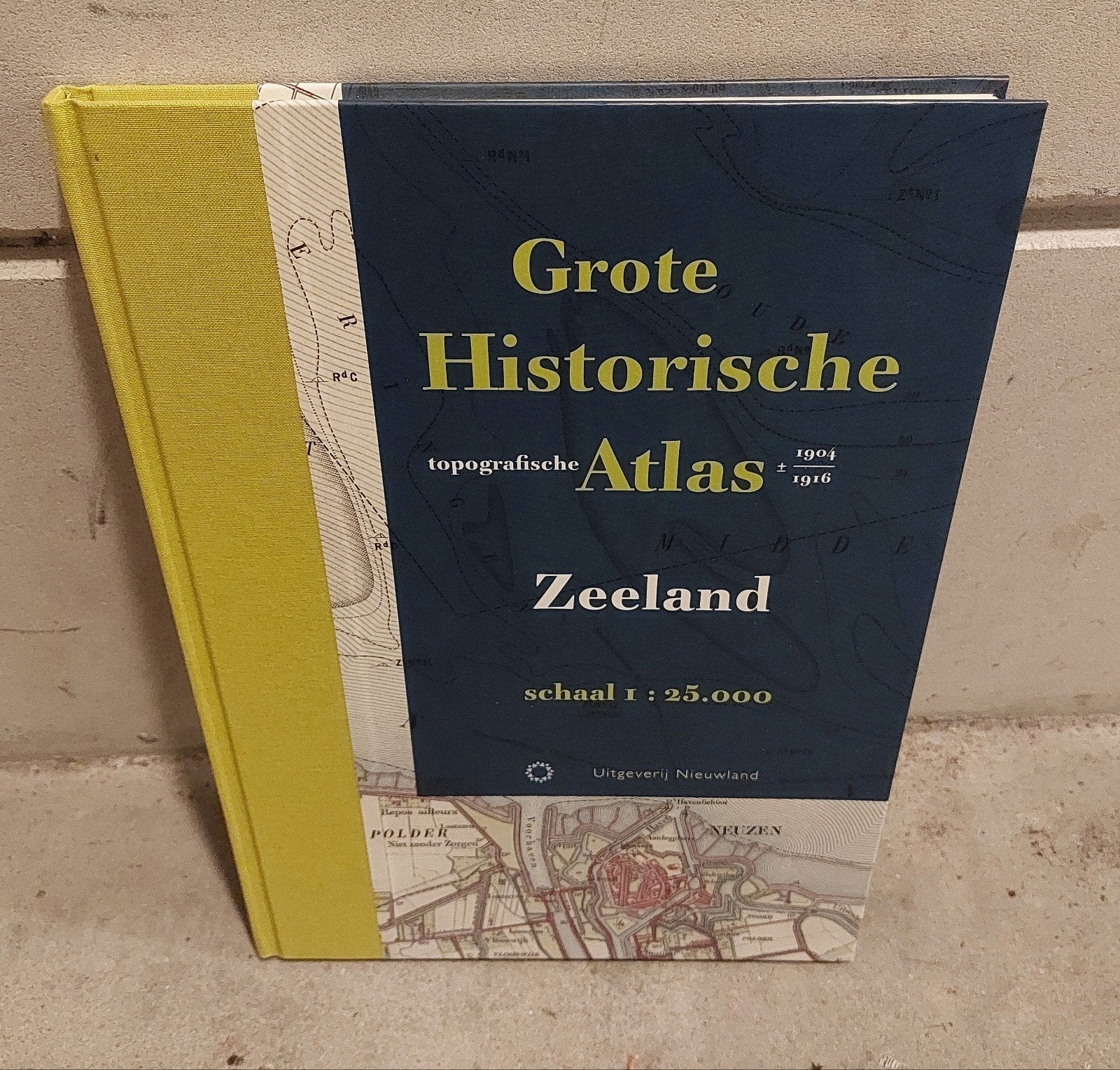 Historische Topografische Atlas Zeeland, Boeken, Gelezen, Overige atlassen, Ophalen of Verzenden, 1800 tot 2000