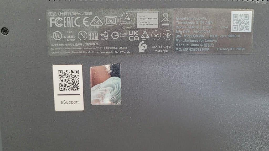Foto 11 van Lenovo ThinkBook 15 G4 | Ryzen 5 5625U | 16GB Ram |2GB Video