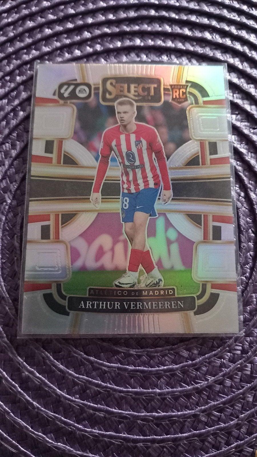 Arthur Vermeeren Panini Select La Liga Rookie Kaart, Ophalen of Verzenden, Nieuw, Buitenlandse clubs, Spelerskaart
