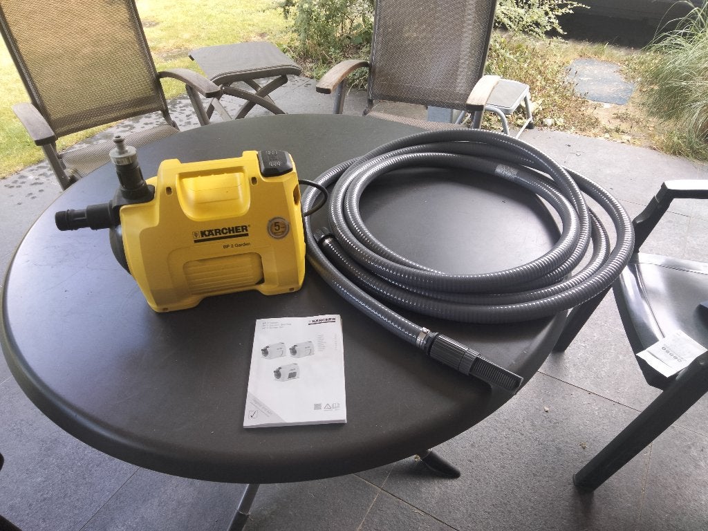 Karcher waterpomp, Ophalen, Zo goed als nieuw, Elektrisch, Bronpomp