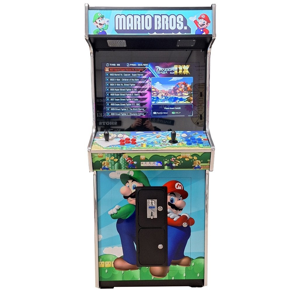 Arcadekast Mario bross - Arcade - Spel kast - Spel automaat, Kouwehoek 1b, Meerkleurig, Overige stijlen, Nieuw