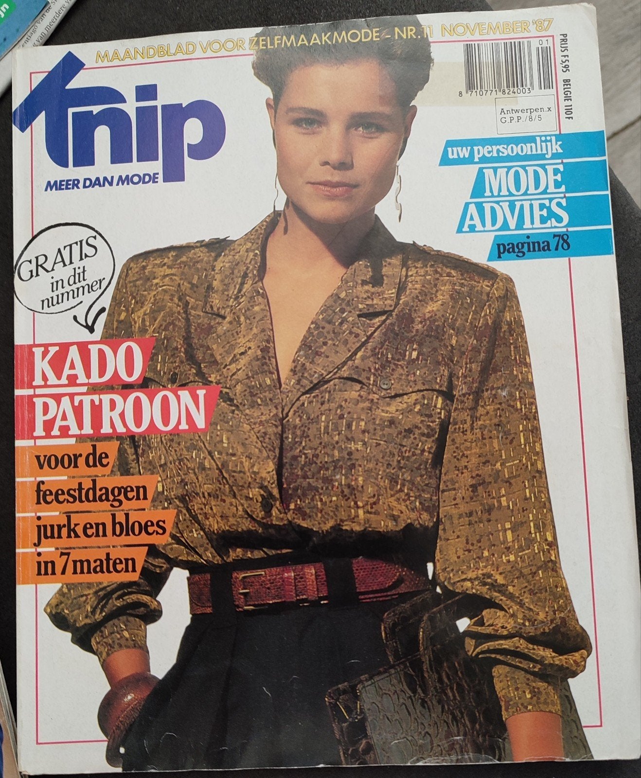 Knip mode, november 1987 en maart 1988, Ophalen of Verzenden